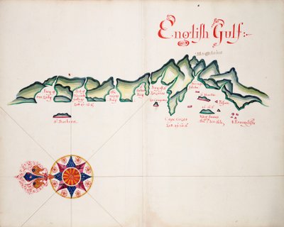 Golfo de Inglaterra, costa sudamericana del Pacífico de William Hack