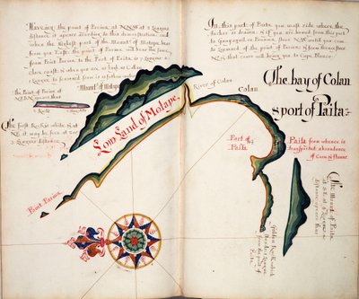 Bahía de Colán y Puerto de Paita de William Hack