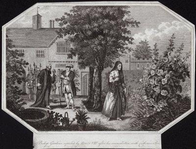 El obispo Gardiner reprendido por Enrique VIII después de su reconciliación con Catherine Parr de William Hamilton