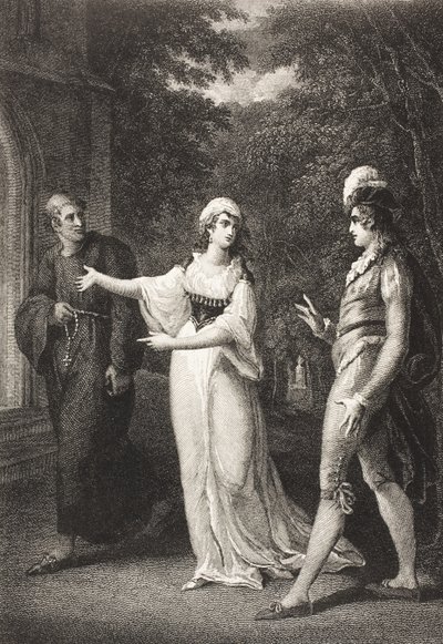 El jardín de Olivia, Acto IV, Escena III, de 