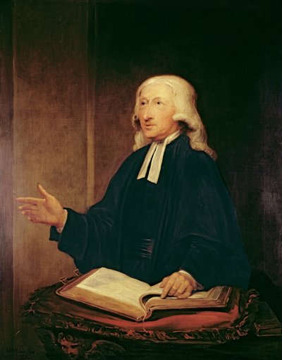 Retrato de John Wesley (1703-1791) 1788 de William Hamilton