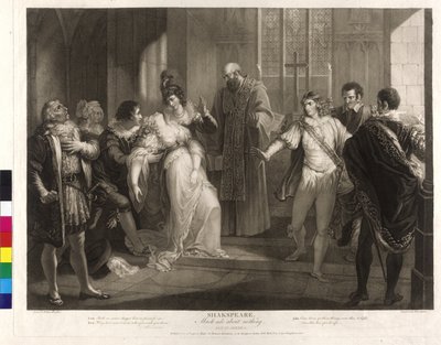Diseño de producción William Shakespeare: Mucho ruido y pocas nueces de William Hamilton