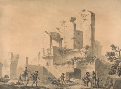 Ruinas de Roma de William Hamilton