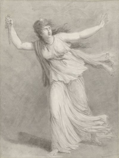 La dramaturga Sarah Siddons en el papel de Eufrasia de William Hamilton