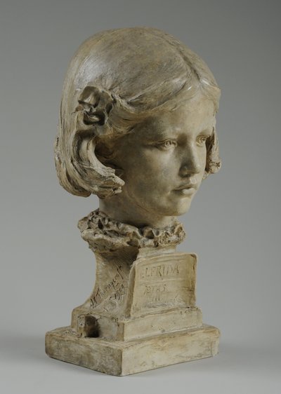 Busto de Elfrida Thornycroft, 1909 de William Hamo Thornycroft