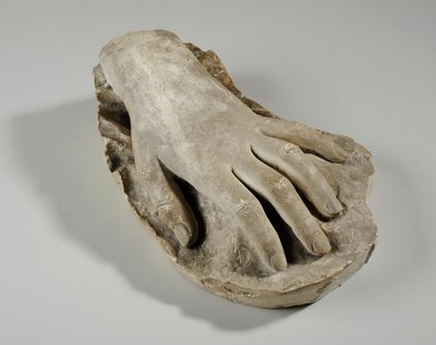 Molde de la mano de Joan Thornycroft de William Hamo Thornycroft