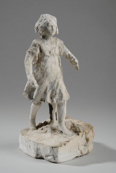Maqueta para Figura de una niña corriendo de William Hamo Thornycroft