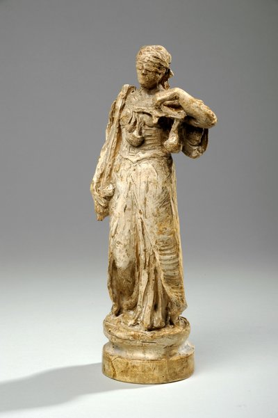 Maqueta para una figura de justicia de William Hamo Thornycroft