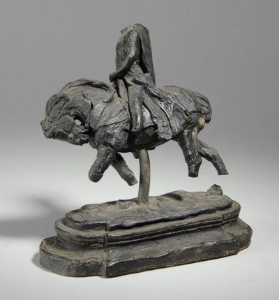 Maqueta para una estatua ecuestre de Eduardo I, c.1893 de William Hamo Thornycroft