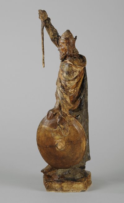 Maqueta para la estatua de Alfredo el Grande, c.1901 de William Hamo Thornycroft