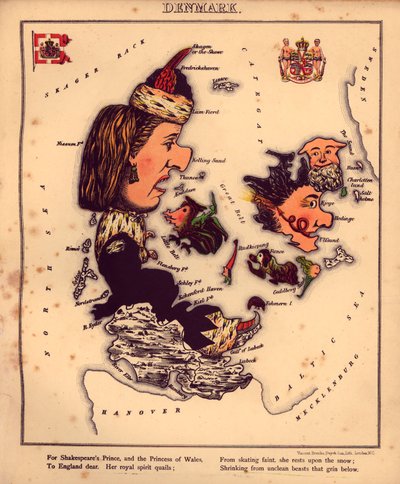 Geographical fun - being humourous outlines of various countries, with an introduction and descriptive lines LOC 84675540-16 de William Harvey