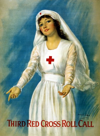 Tercer llamado de la Cruz Roja, 1918 de William Haskell Coffin