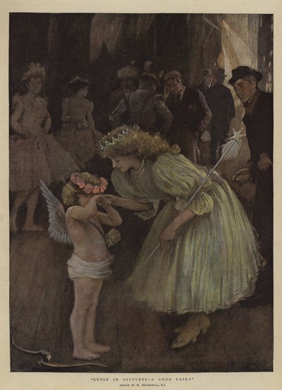 Cupido en Apuros, un Buen Hada de William Hatherell