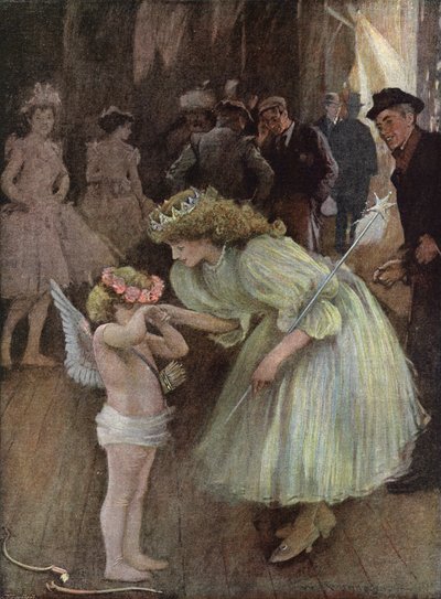 Cupido en apuros - un hada buena de William Hatherell