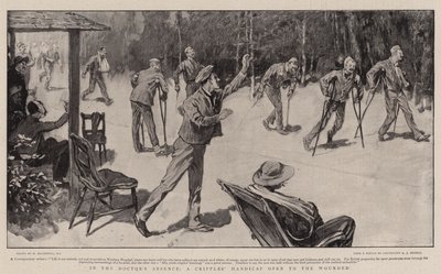 En Ausencia del Doctor, una Carrera de Discapacitados abierta a los Heridos de William Hatherell