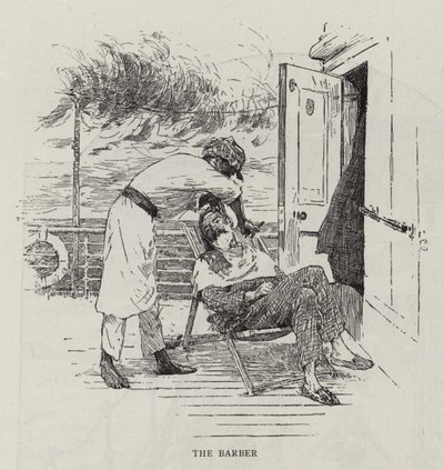 Vida en el Mar en un Transatlántico Australiano de William Hatherell
