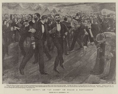 Fuera de Servicio, en Casa a Bordo de un Acorazado de William Hatherell