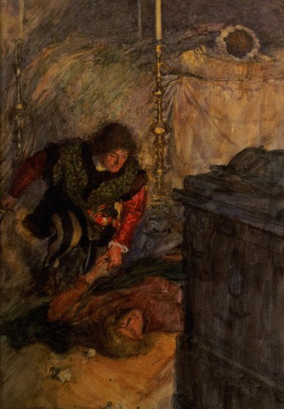 Romeo y Julieta, Acto V Escena 4 de William Hatherell