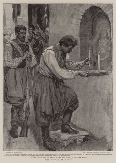 La revuelta en Creta de William Hatherell