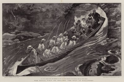 La visita real a Irlanda, la estancia en Killarney de William Hatherell