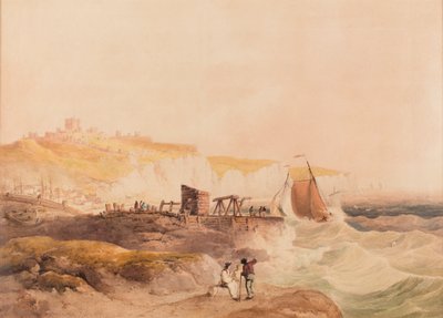 Dover, fecha desconocida (acuarela y lápiz sobre papel) de William Havell