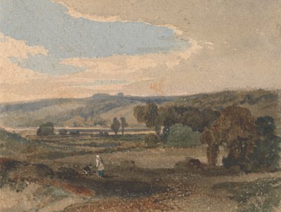 Paisaje galés de William Havell