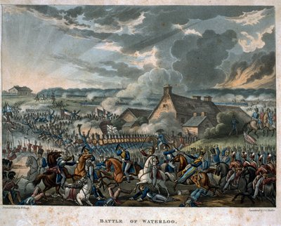 Batalla de Waterloo 1815, placa 29 de 