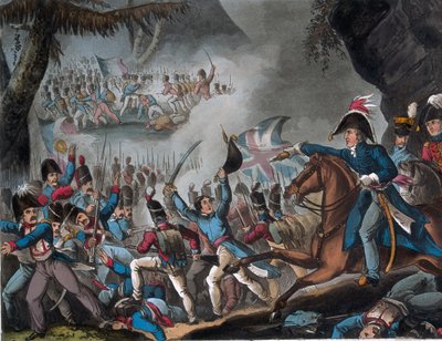 Batalla de los Pirineos, 27 de julio de 1813 de William Heath