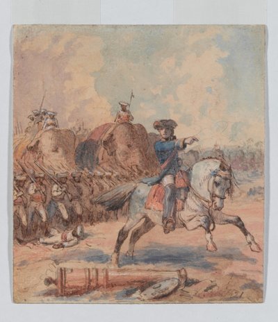 Clive en Plassey (1757), circa 1821 de William Heath