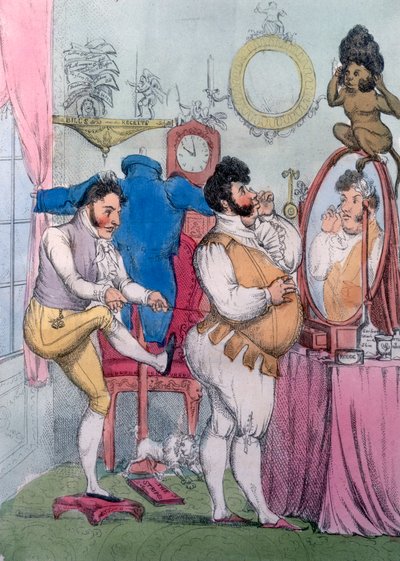 Regencia a la moda, 1812 de William Heath