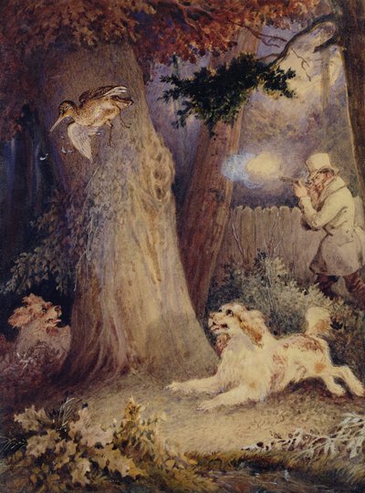 Caza de becadas de William Heath