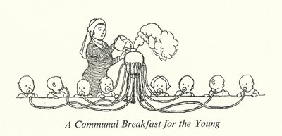 Un Desayuno Comunal para los Jóvenes de William Heath Robinson