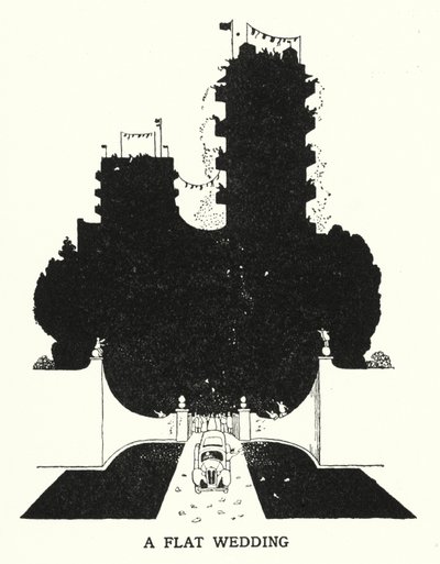 Una Boda en un Piso de William Heath Robinson