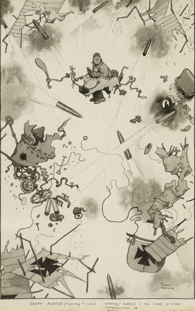 Una conclusión agradable, c.1918 de William Heath Robinson