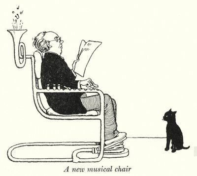 Una nueva silla musical de William Heath Robinson