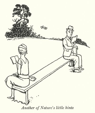 Otro de los pequeños consejos de la naturaleza (litografía) de William Heath Robinson