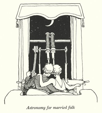 Astronomía para casados de William Heath Robinson