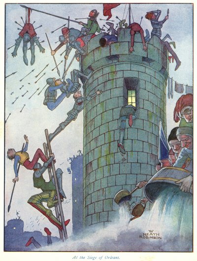En el sitio de Orleans de William Heath Robinson