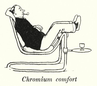 Comodidad de cromo de William Heath Robinson