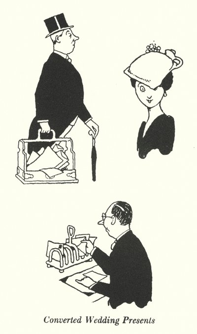 Regalos de boda convertidos de William Heath Robinson