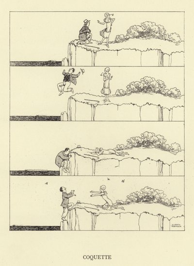 Coqueta de William Heath Robinson