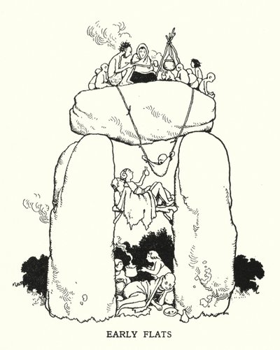 Primeros apartamentos de William Heath Robinson