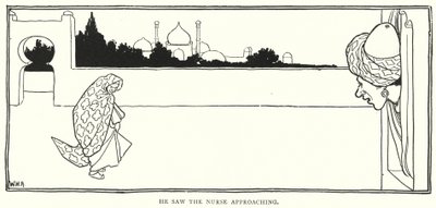 Vio a la enfermera acercándose de William Heath Robinson