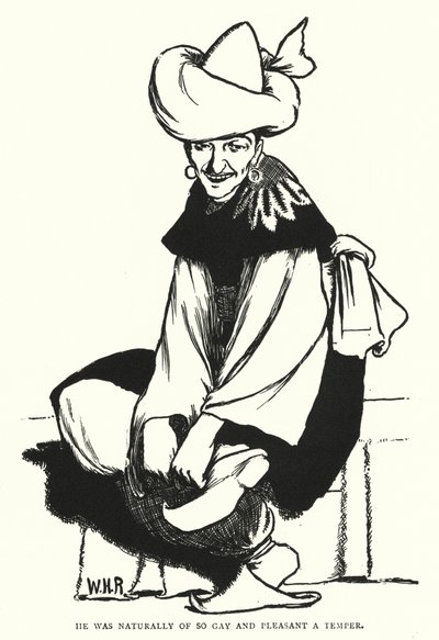 Era naturalmente de un temperamento tan alegre y agradable de William Heath Robinson