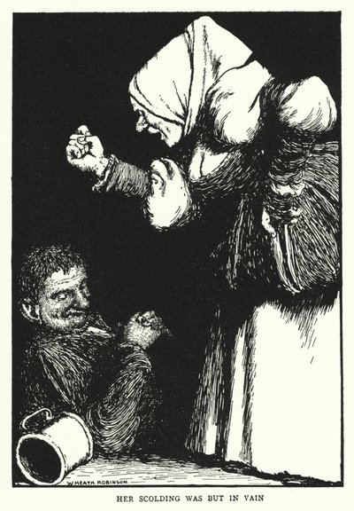 Sus regaños fueron en vano de William Heath Robinson