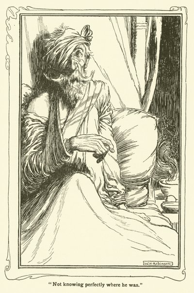 Ilustración para Don Quijote de William Heath Robinson