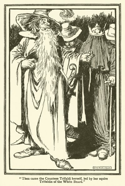 Ilustración de Don Quijote de William Heath Robinson