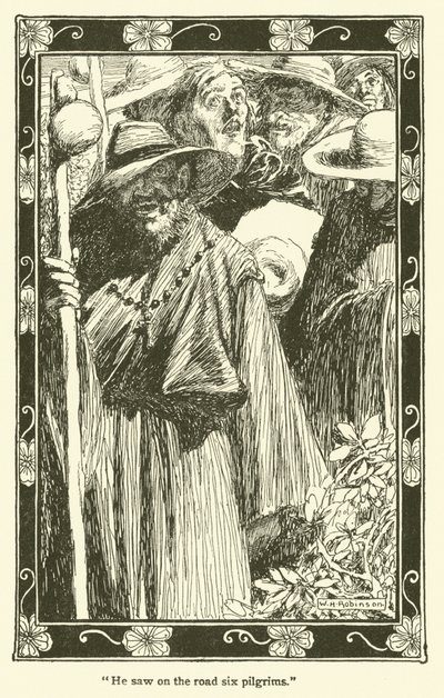 Ilustración de Don Quijote de William Heath Robinson