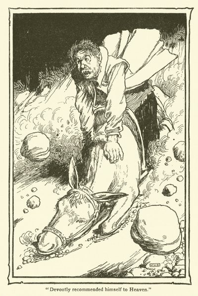 Ilustración de Don Quijote de William Heath Robinson