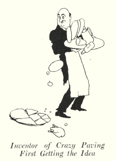 Inventor del Pavimento Loco obteniendo la idea de William Heath Robinson
